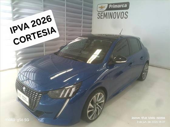 PEUGEOT 208 1.6 16V FLEX GRIFFE AT6 PEUGEOT 208 1.6 16V FLEX GRIFFE AT6